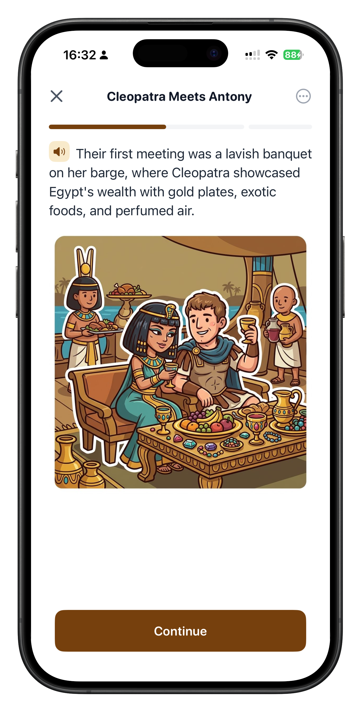 Rhea app screenshot