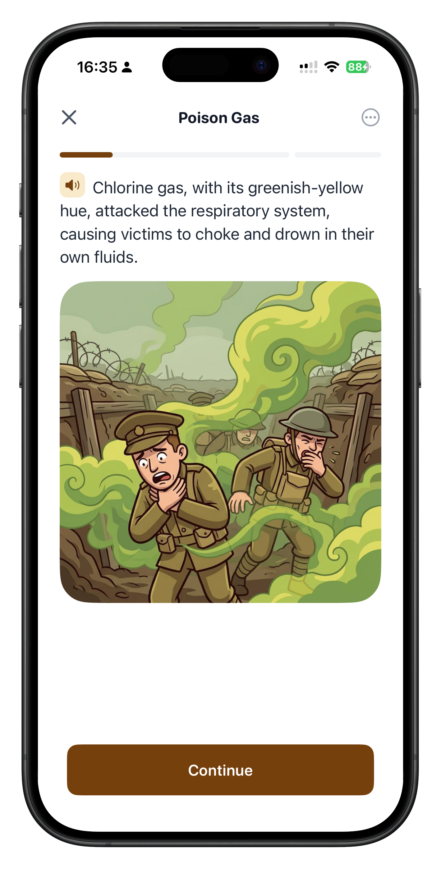 Lesson screenshot